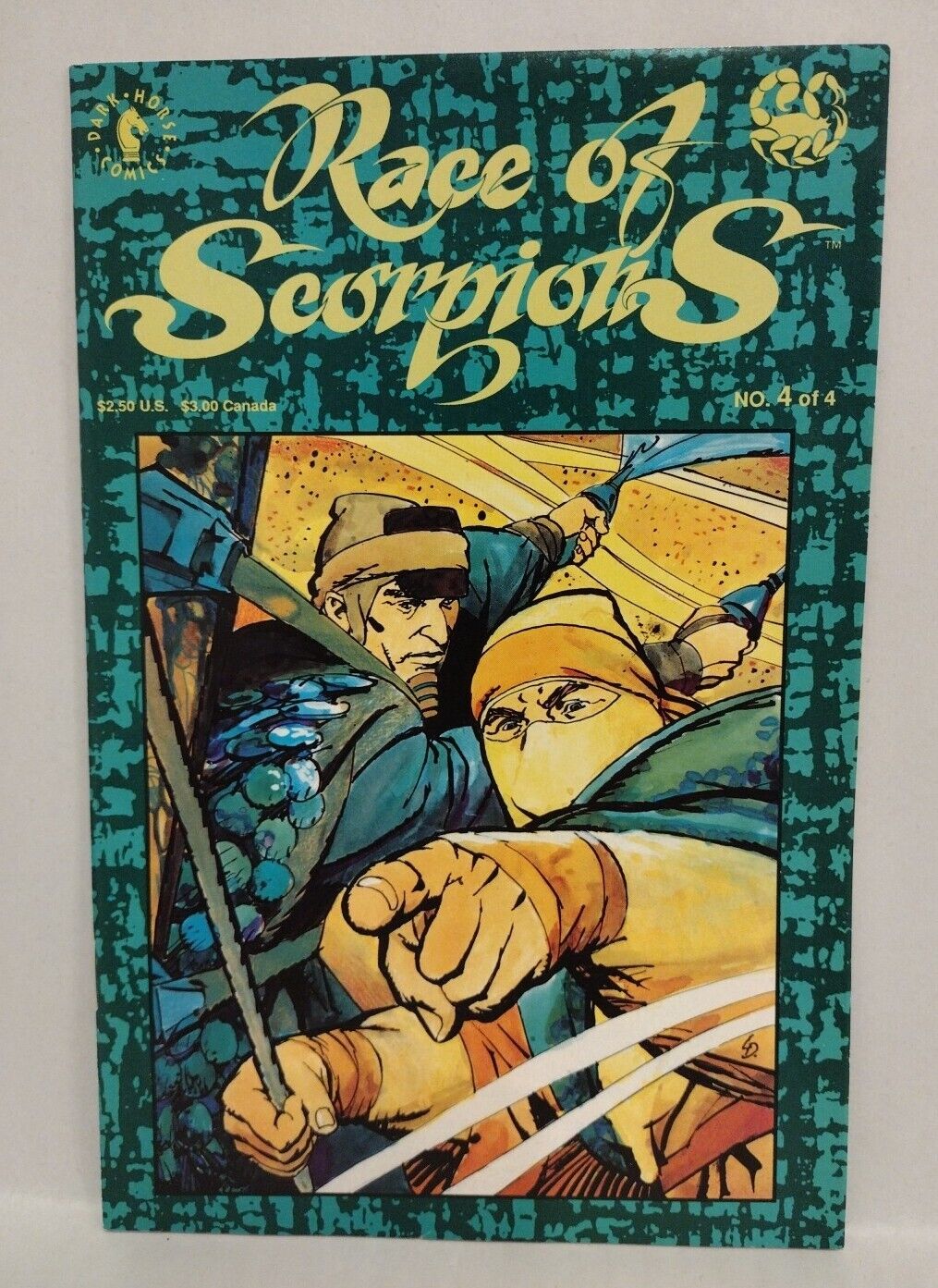 Race of Scorpions, Complete Set Issues 1-4 (Dark Horse, 1991)