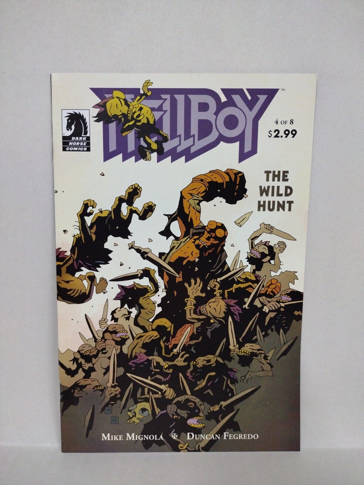 Hellboy The Wild Hunt (2009) Dark Horse Comic Lot #2 3 4 5 6 7 8 Mignola Fegredo