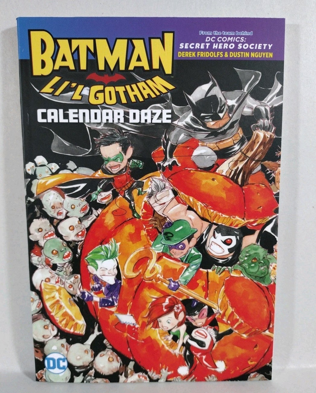 Batman Li'l Gotham Calendar Daze (2022) DC Comics Dustin Nguyen Digest TPB New 