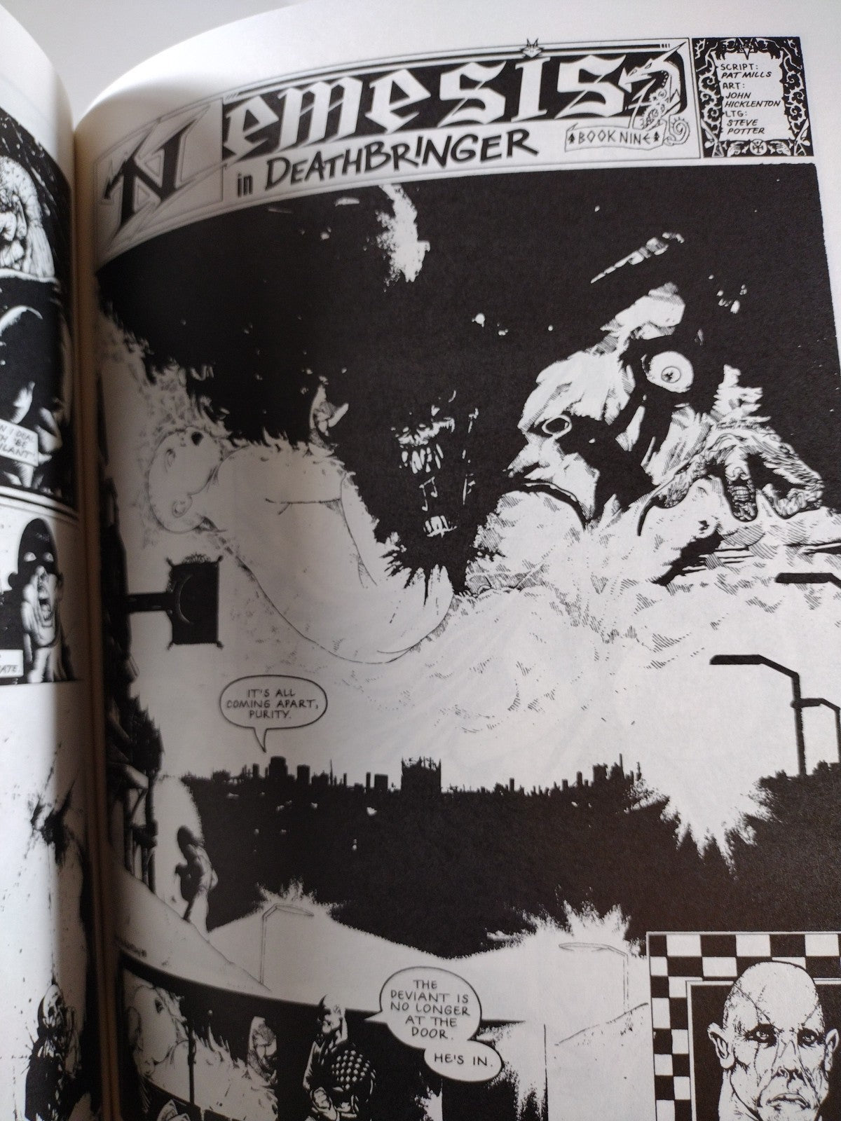 Nemesis The Warlock Book 9 (1989) Titan TPB Reps 2000ad VG