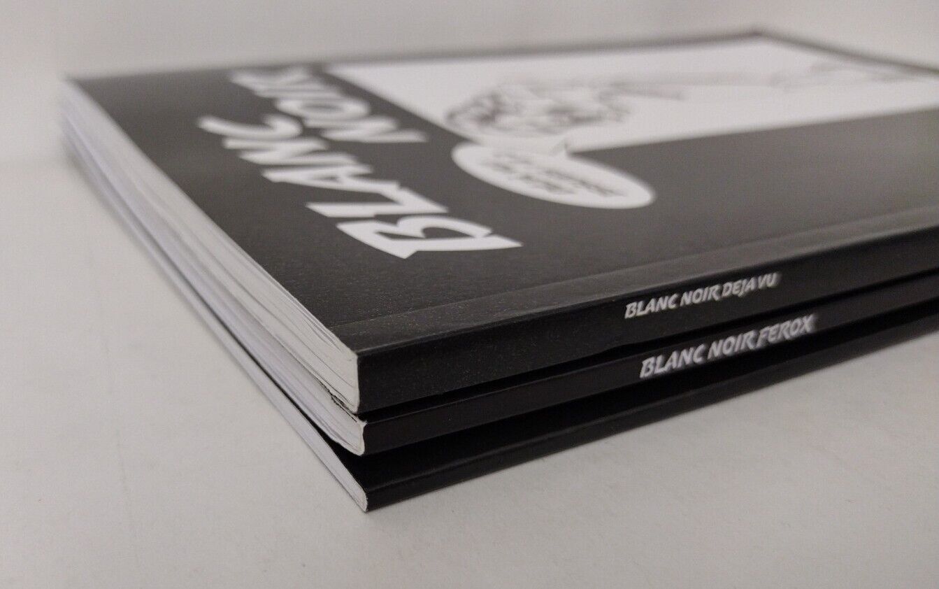 Blanc Noir (2019) Complete Embonpoint Graphic Novel Set Arrigo Barragan Space