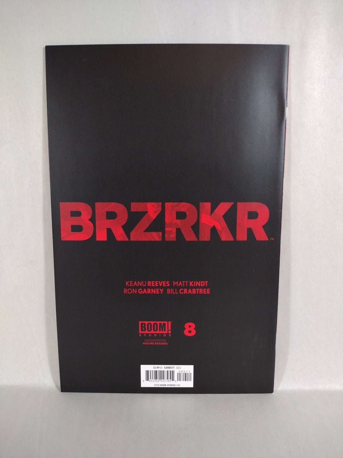 BRZRKR (2021) Boom Comic Lot #1 2 3 4 5 8 Poetry Of Madness 1 Keanu Reeves NM