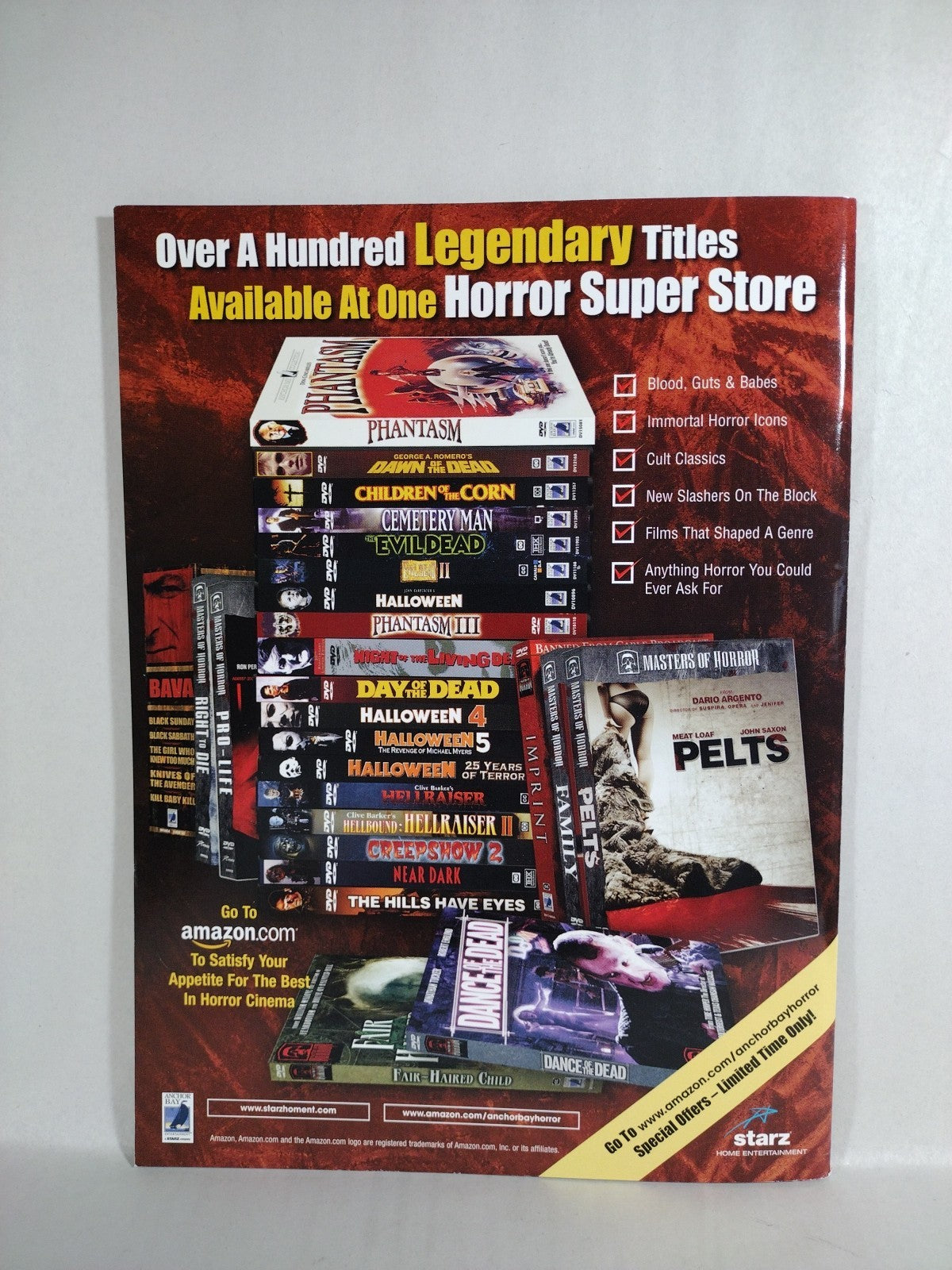 FANGORIA Magazine #264 (2006) Eli Roth Hostel 2 1408 Rob Zombie Halloween NM