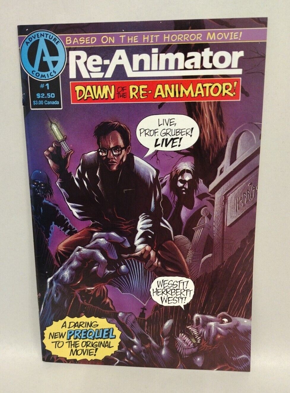 ReAnimator (1991) Adventure Comic Lot Set #2 3  Dawn OF #1-4 Tales Of H West