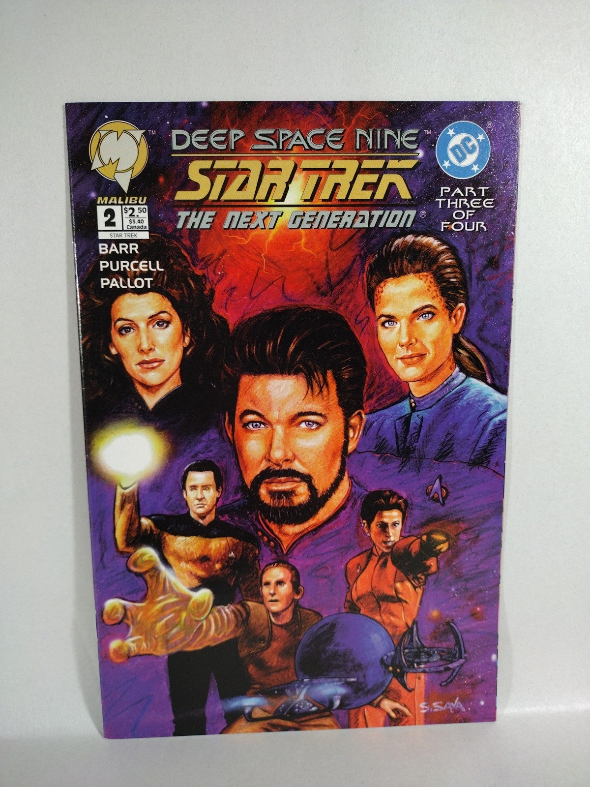 Deep Space Nine Star Trek Next Generation (1994) Complete DC Malibu Comic #1-4