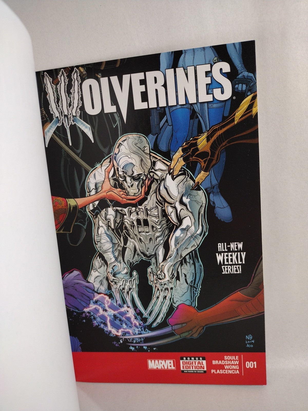 Wolverines #1 (2015) Marvel Blank Sketch Cover Variant Comic New NM