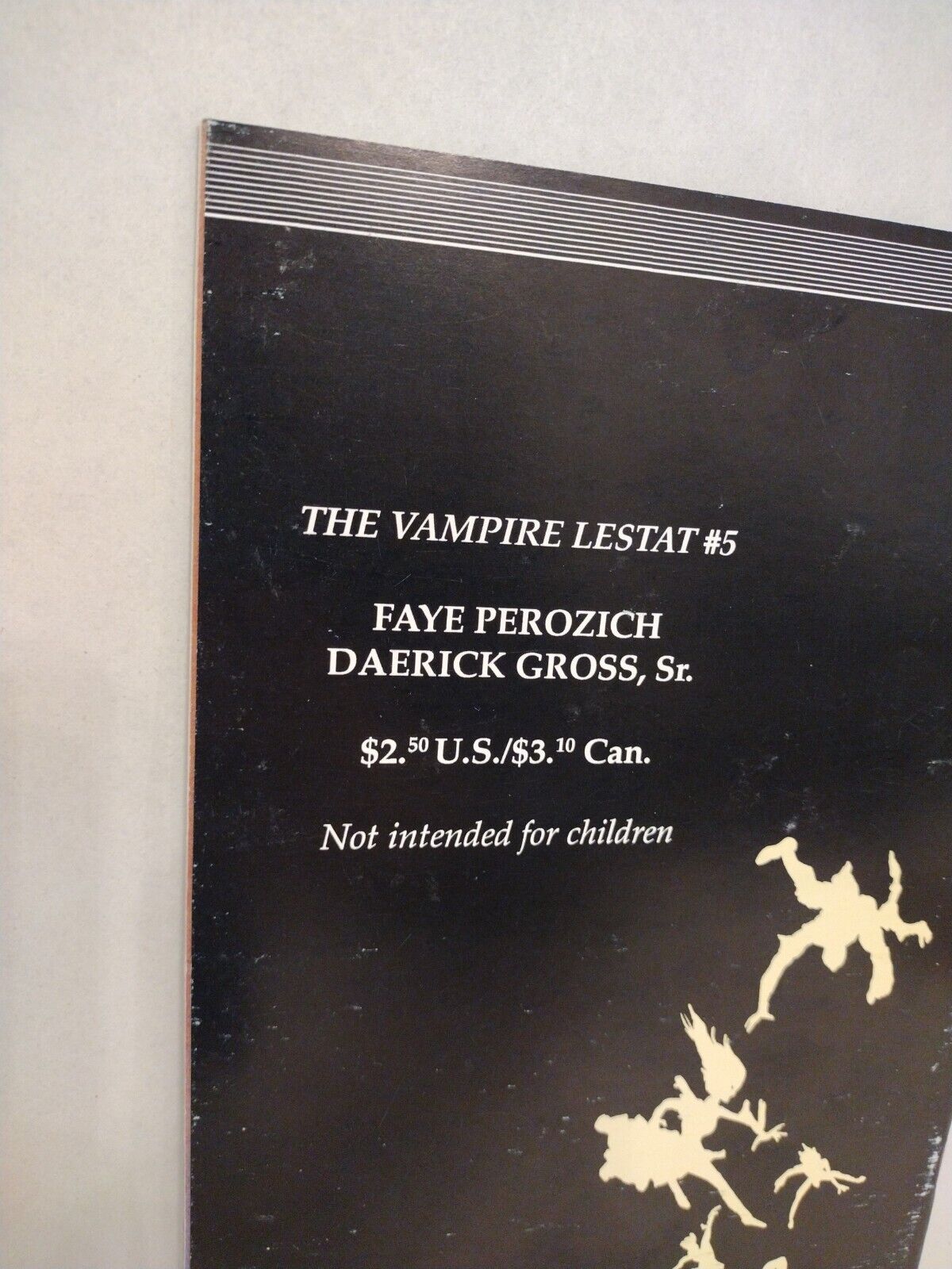 Anne Rice The Vampire Lestat (1991) Comic Lot #4 5 Innovation Okamoto Gross