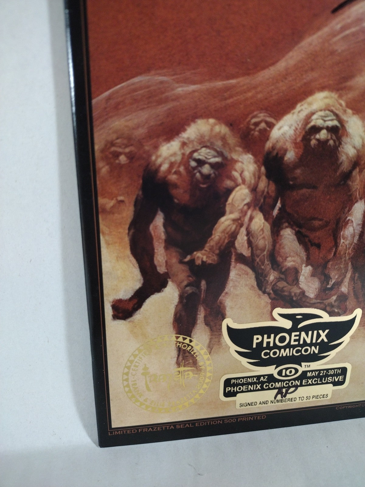 Frank Frazetta Neanderthal #1 Image Comic One Shot Phoenix Exclusive AP Signed