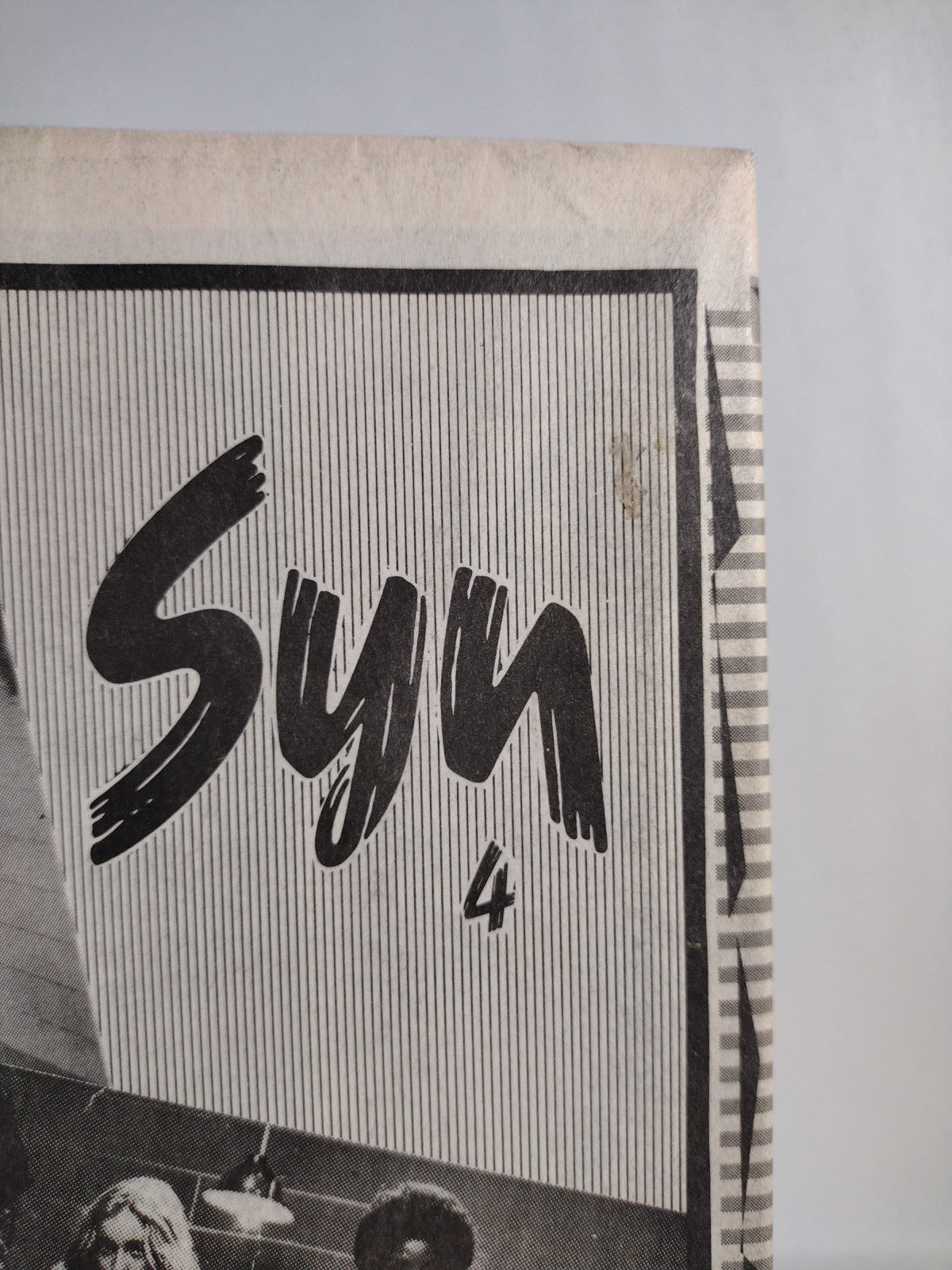 Syn Magazine (1990) Complete Newspaper Run 1 2 3 4 5 6 Horror Movie Comic Run