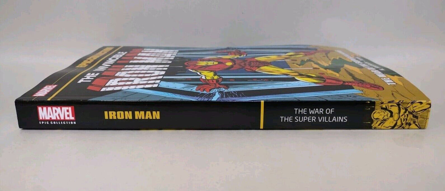 Iron Man War Of The Super Villains Epic Collection (2023) Marvel TPB New