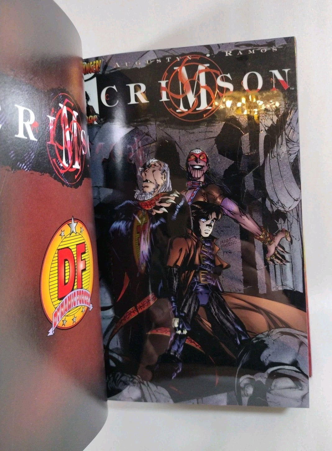 Crimson (1998) Custom Bound Cliffhanger Vampire Comic Omnibus Hardcover ARG