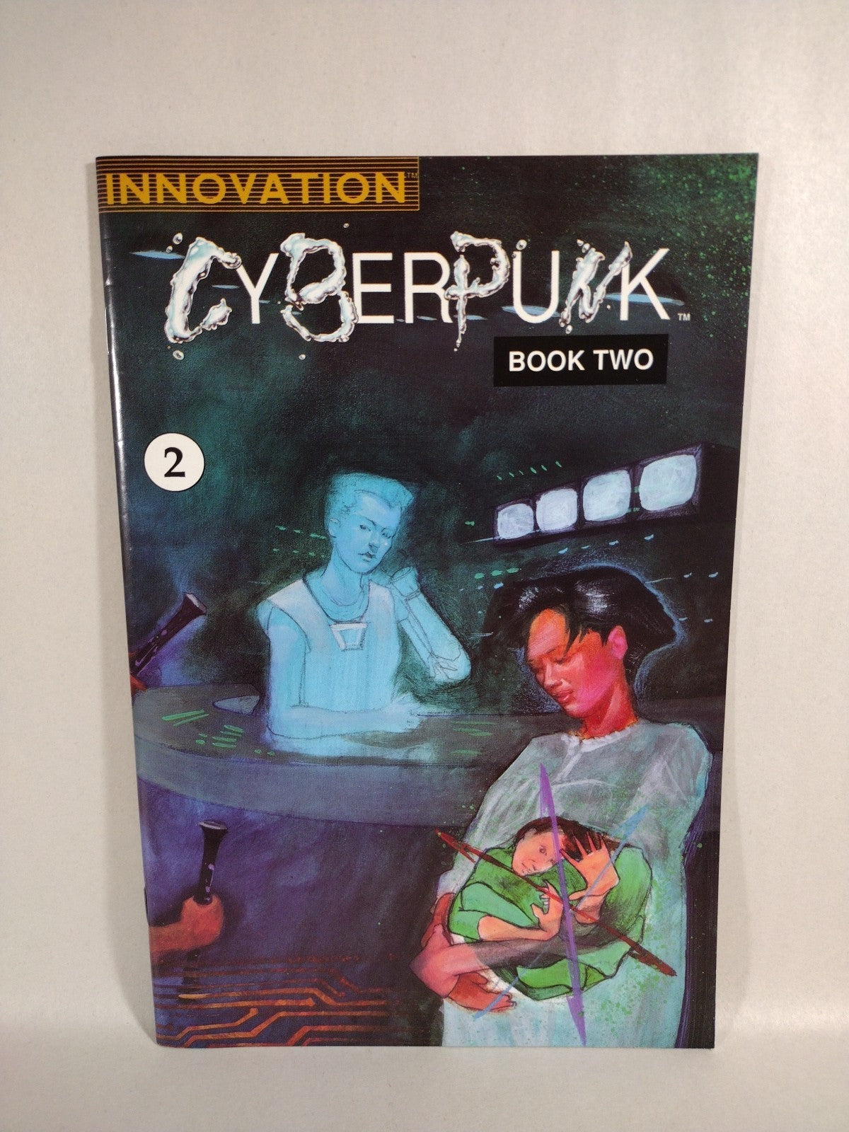 Cyberpunk (1990) Innovation Comic Set #1 2 Bk II 1-2 Seraphim Files 1-2 VF NM