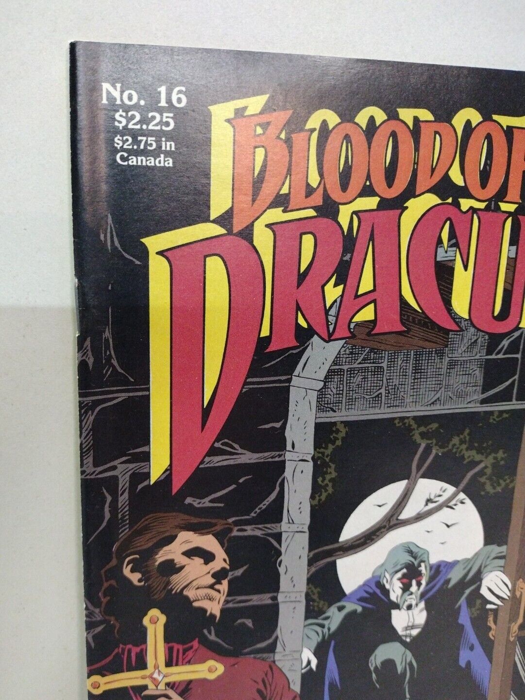 Blood of Dracula (1989) #16 Berni Wrightson Frankenstein Lost Pages Apple Comics