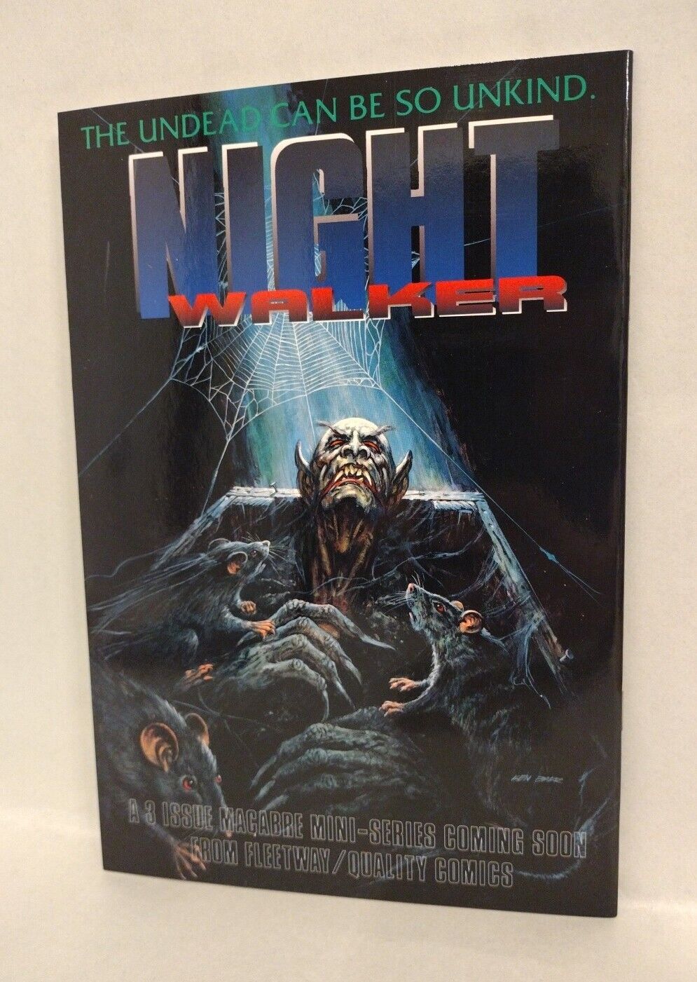 Night Walker Journal Luke Kirby Complete SQP Comic 1 2 3 Set Nosferatu Vampire