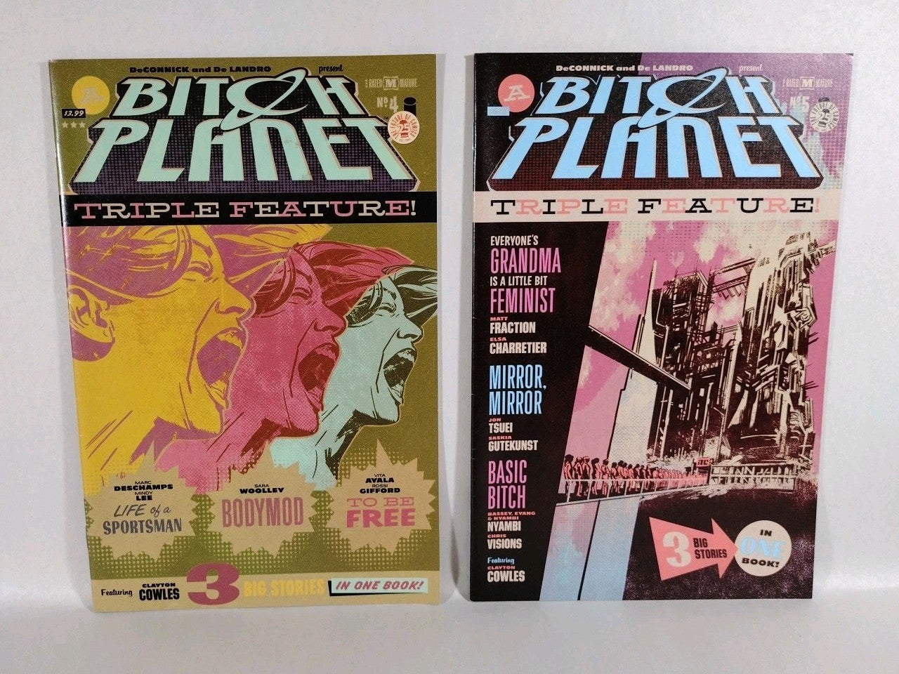 Bitch Planet (2014) Image Comic Lot Set #1-4 7-10 Vol 2 1 2 4 5