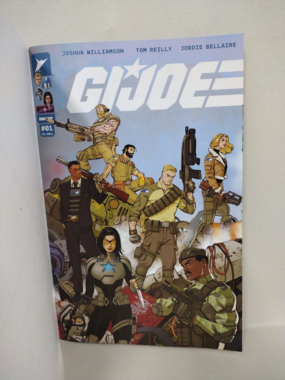 GI Joe 1 (2024 Image Sketch Cover Star Var Comic W Original Jose JAG Guillen Art