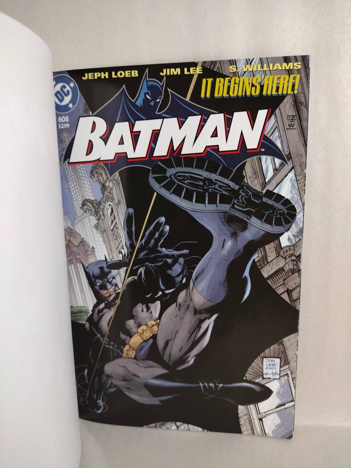 Batman 608 Facsimile Edition (2025) DC Comic Sketch Cover W Original DCastr Art