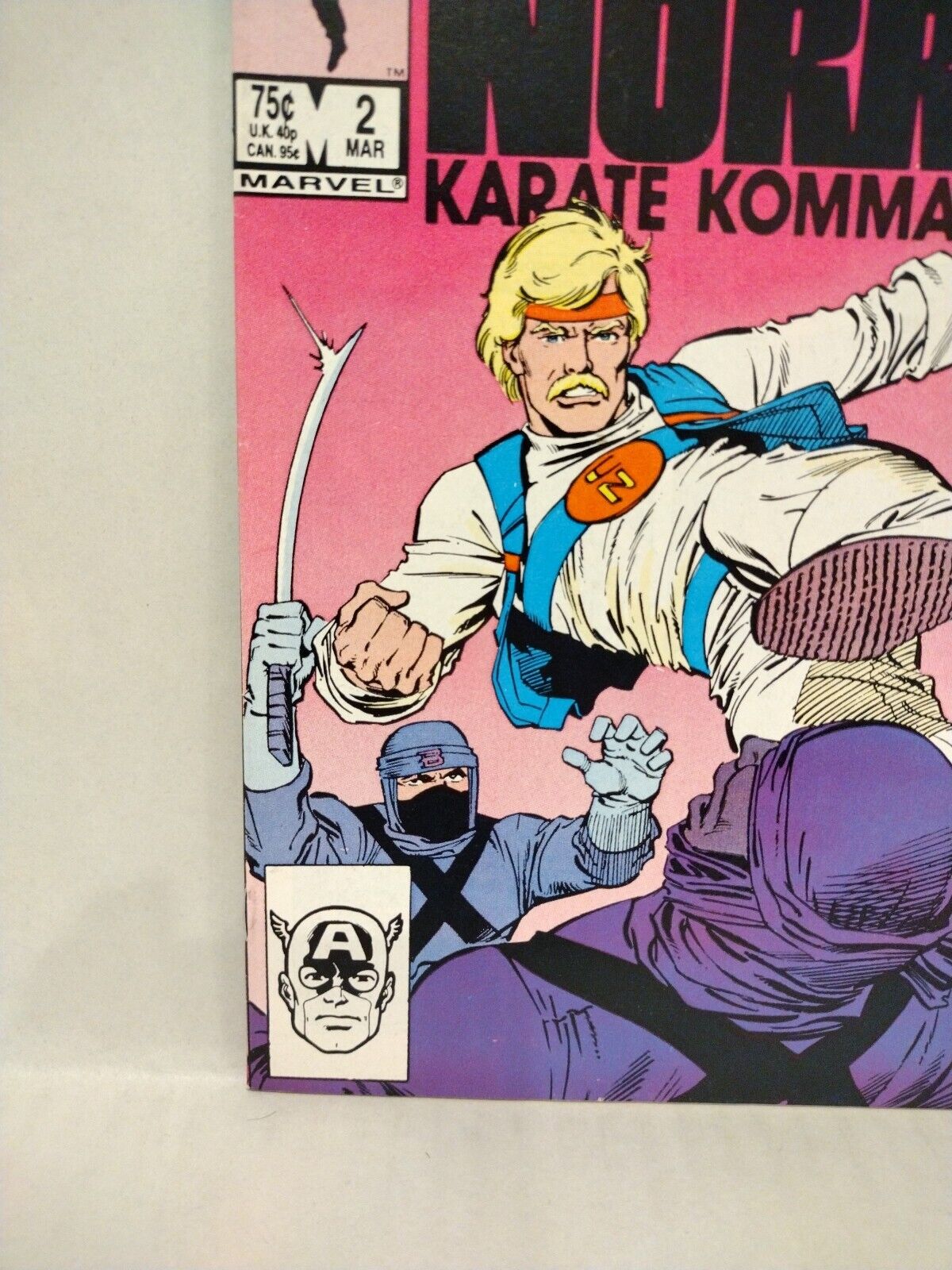 Chuck Norris Karate Kommandos (1987) Marvel Star Comic Lot Set #1 2