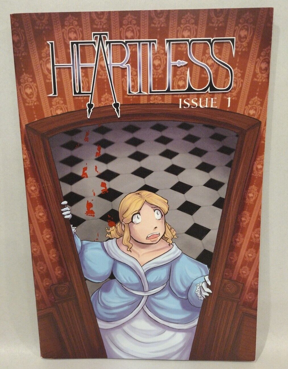 Heartless #1 (2014) Gothic Vampire Comic W Signed Note Emily Griggs