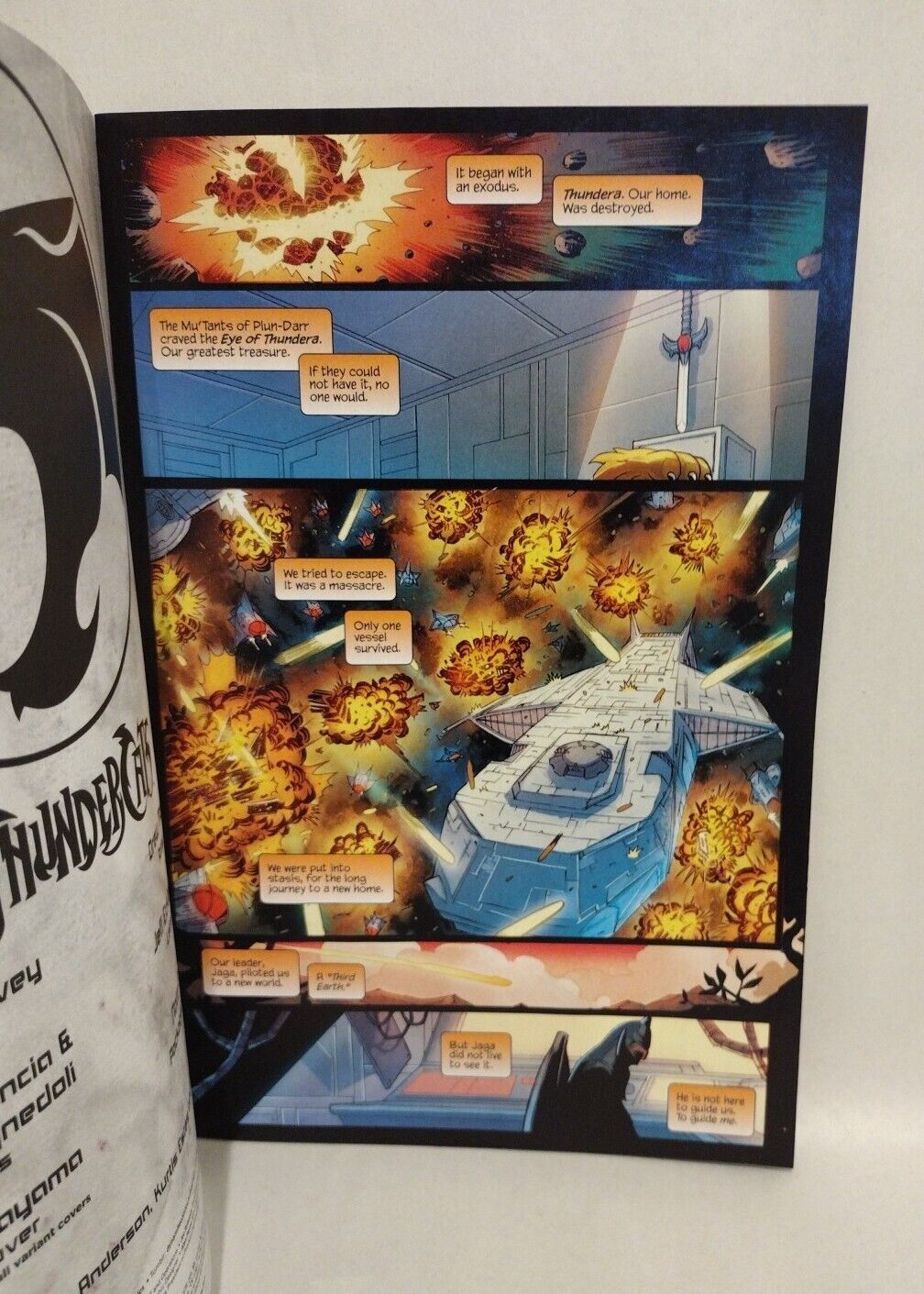 Thundercats #1 (2024) Dynamite Sketch Cover Comic W Original DCastr Mumm-Ra Art