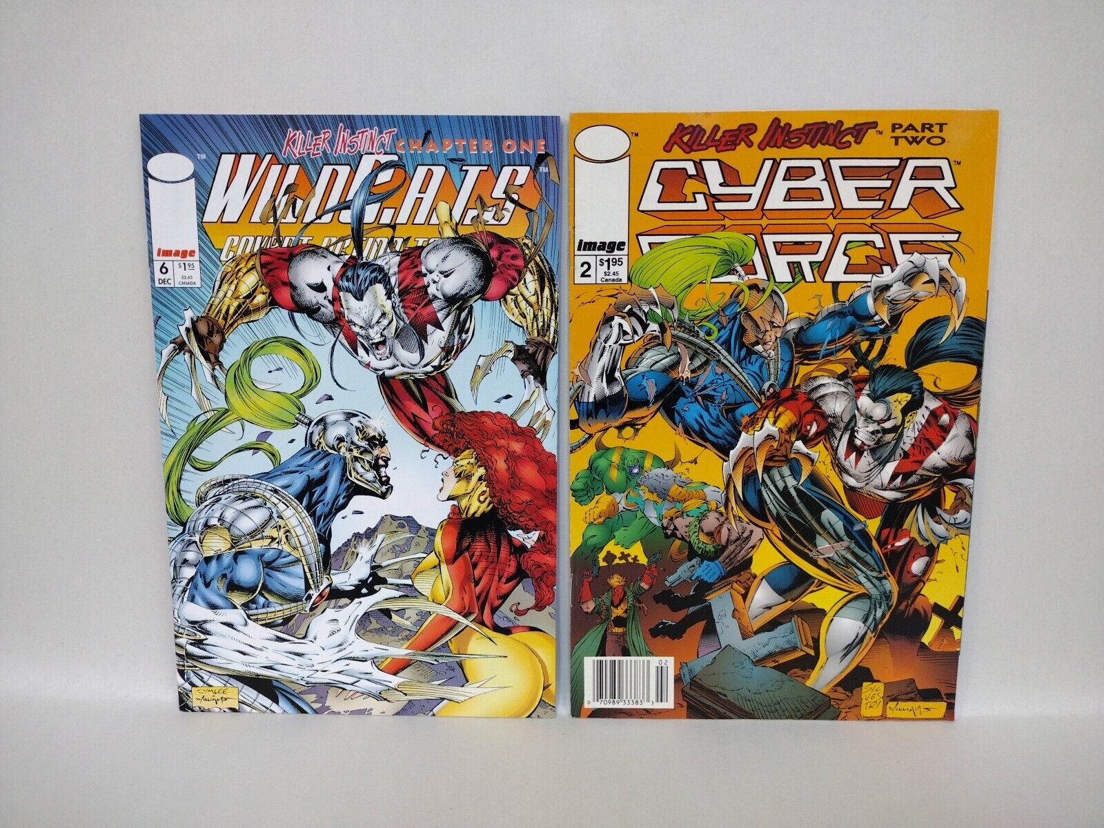 Cyberforce (1993) Image Comic Lot Set Vol 2 #0 1-13 + Killer Instinct Pt 1-4 Set