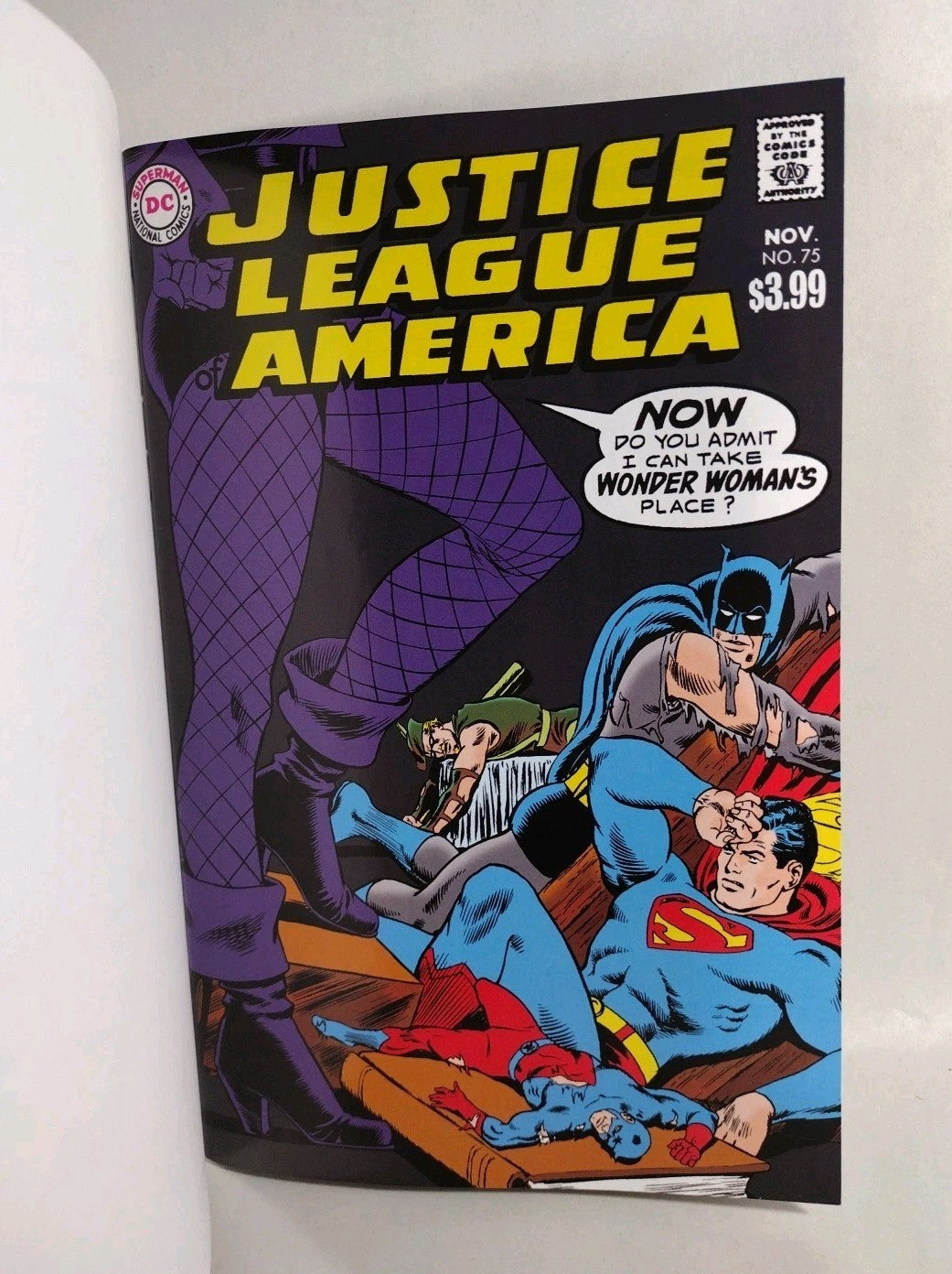 Justice League Of America Facsimile #75 (2026) DC Sketch Cover W Original Art