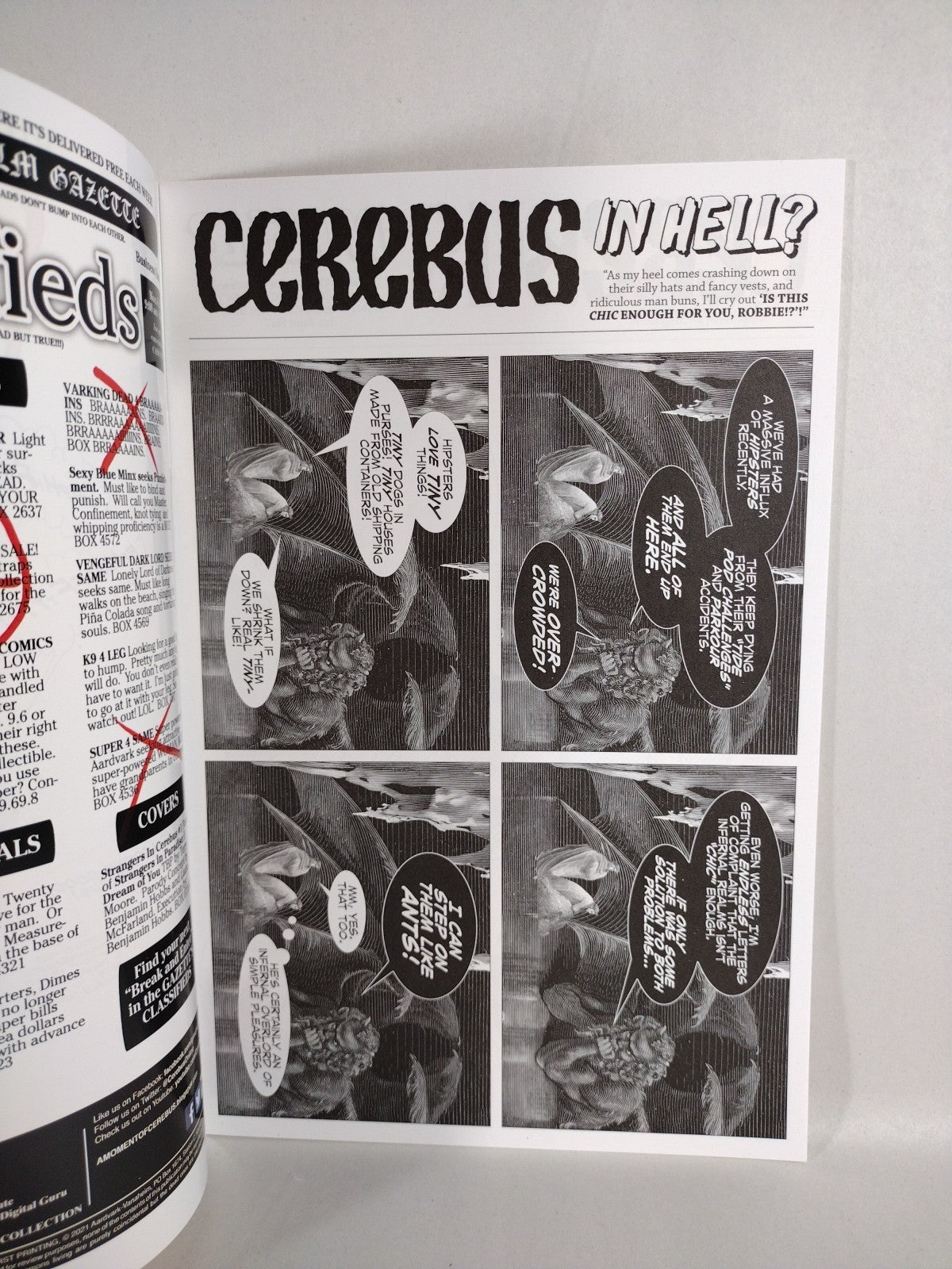 Cerebus (2021) Aardvark-Vanhiem Comic Lot Of 6 Dave Sim