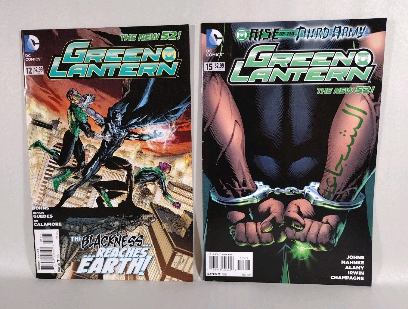 Green Lantern (2011) DC New 52 Comic Lot Set #2 3 4 5 6 7 9 10 12 15 16 VF