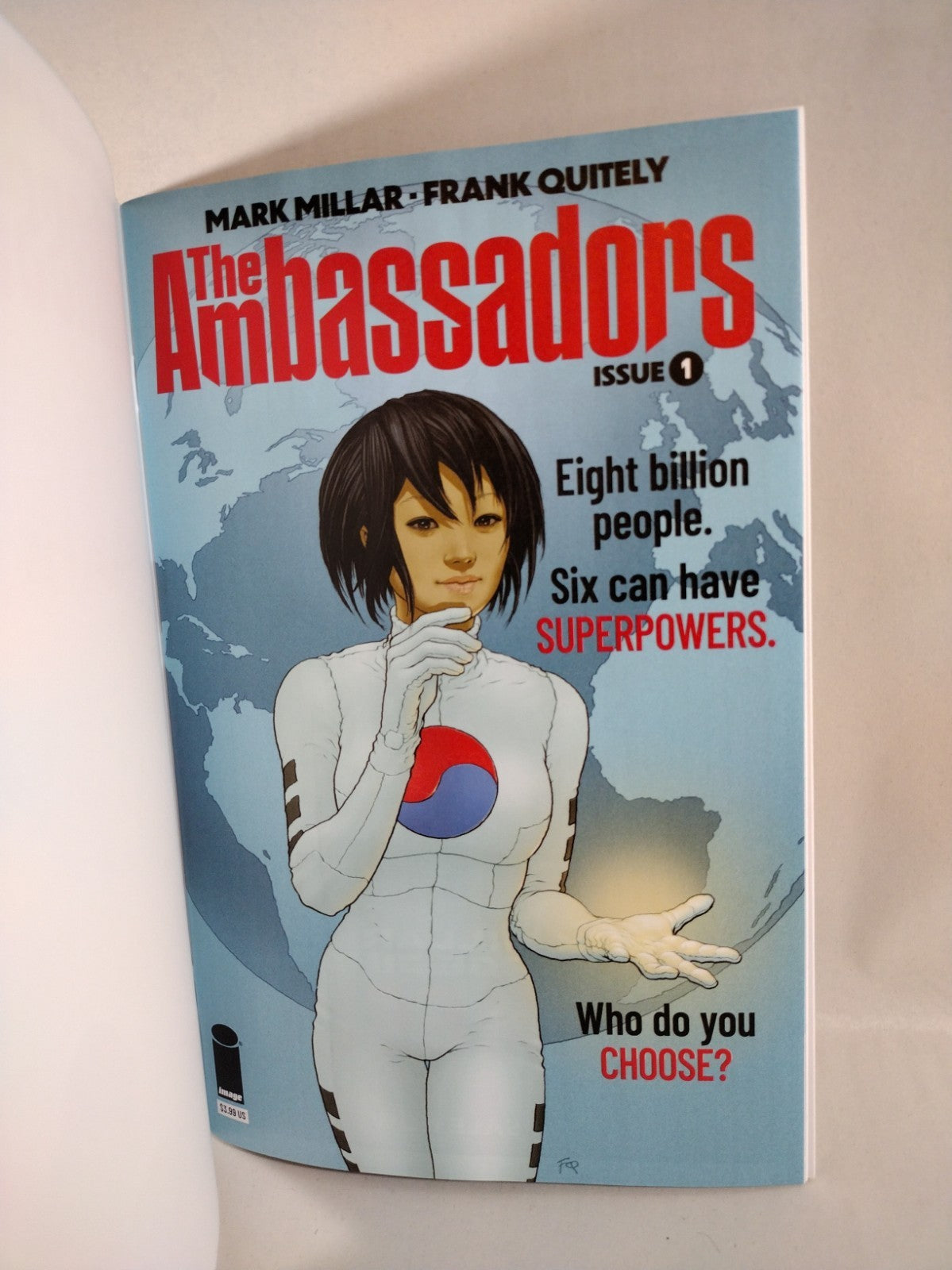 Ambassadors #1 (2022) Image Comic Blank Sketch Variant Cover NM