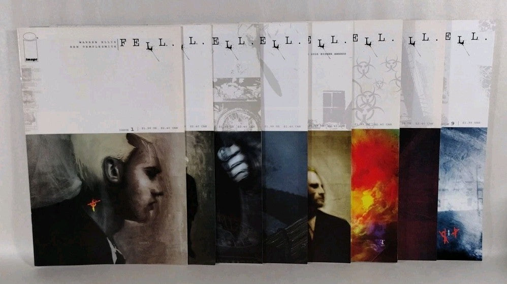 Fell (2005) Warren Ellis Ben Templesmith Image Comic Lot #1 2 3 4 5 7 8 9 VF