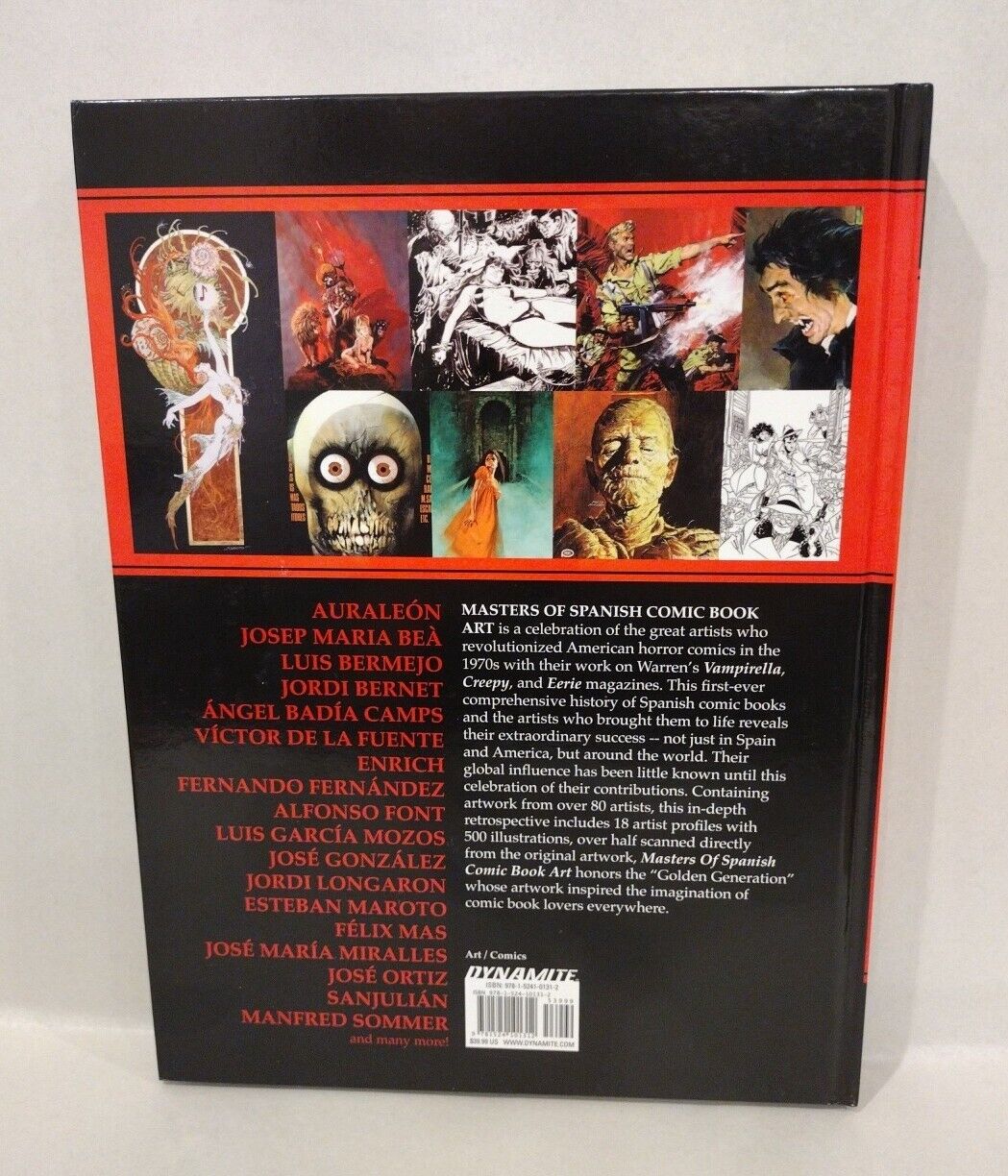 Masters of Spanish Comic Book Art (2022) Dynamite Hardcover New HC