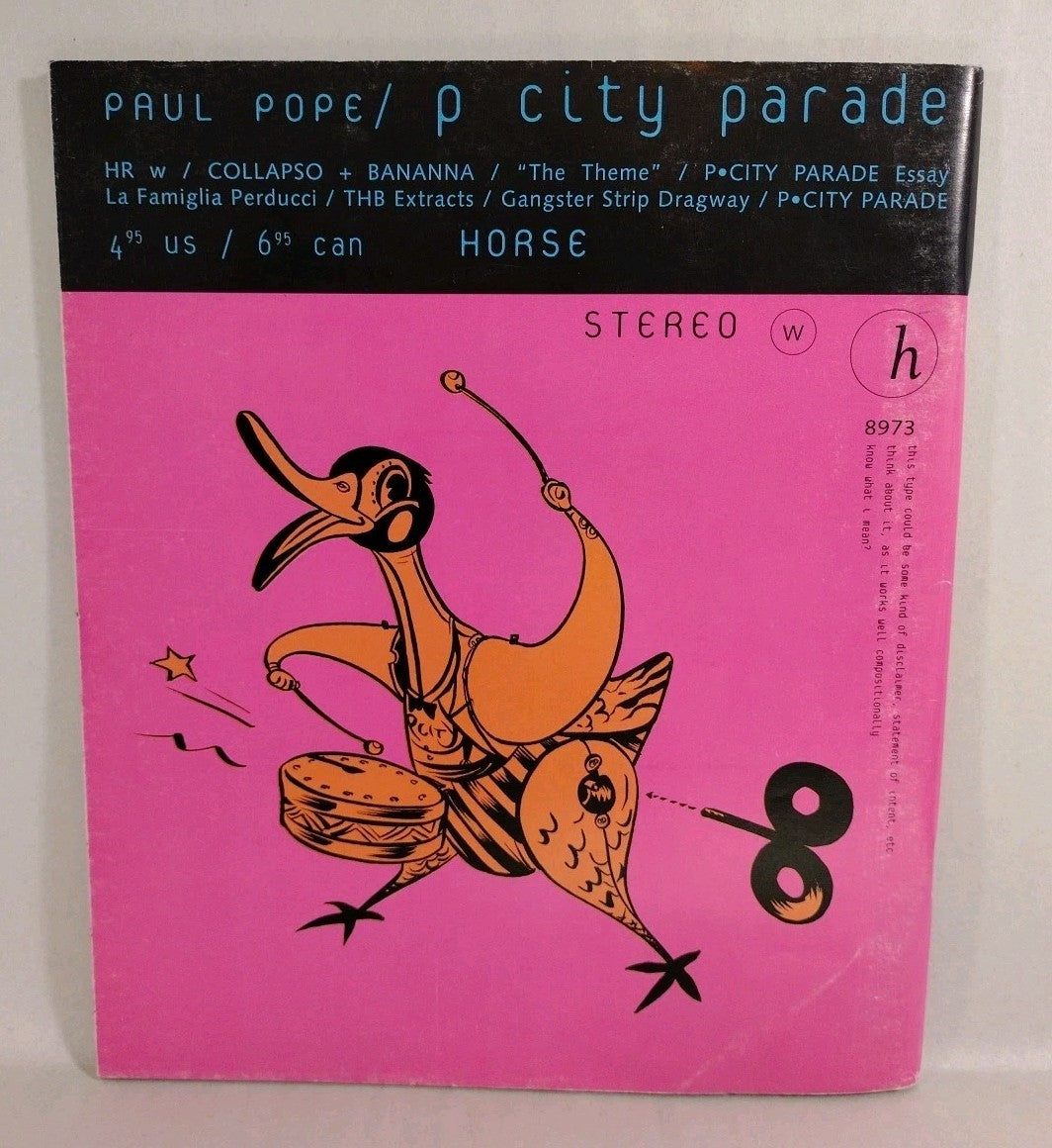 P CITY PARADE (1997) Paul Pope Horse Press SC Comic THB 1st print