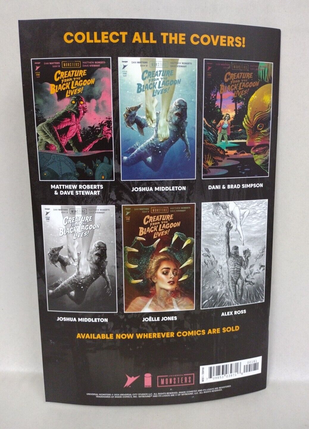 Creature From The Black Lagoon Lives #1 1:100 Image Comic Alex Ross Variant NM