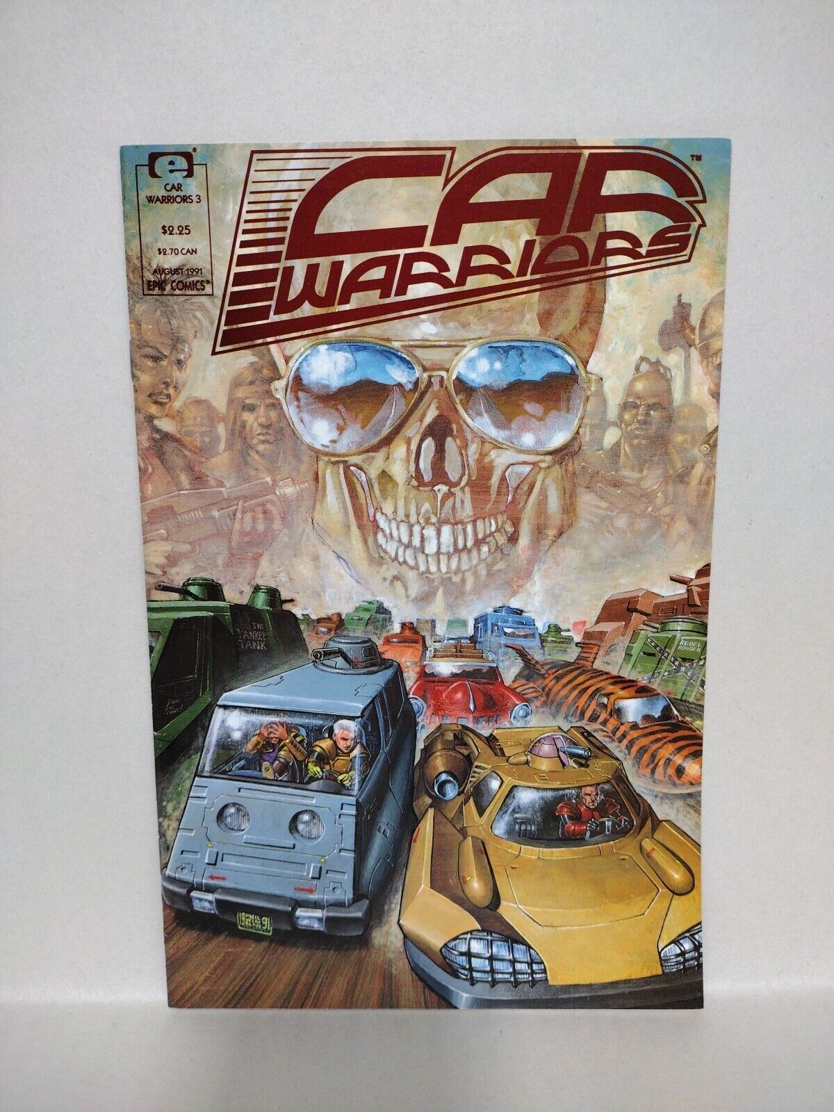 Car Warriors (1991) Complete Epic Comic Lot Set 1 2 3 4 Steve Dillon Chuck Dixon