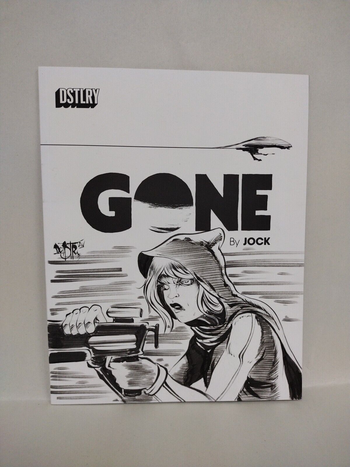 Gone 3 Dstlry 2024 Comic Magazine Sketch Cover Variant W Original Dave Castr Art