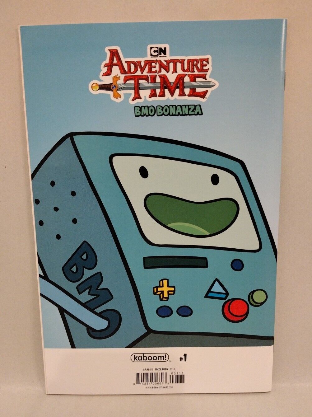 Adventure Time: BMO Bonanza #1 (2018) Boom Studios Meredith McClaren Cover A