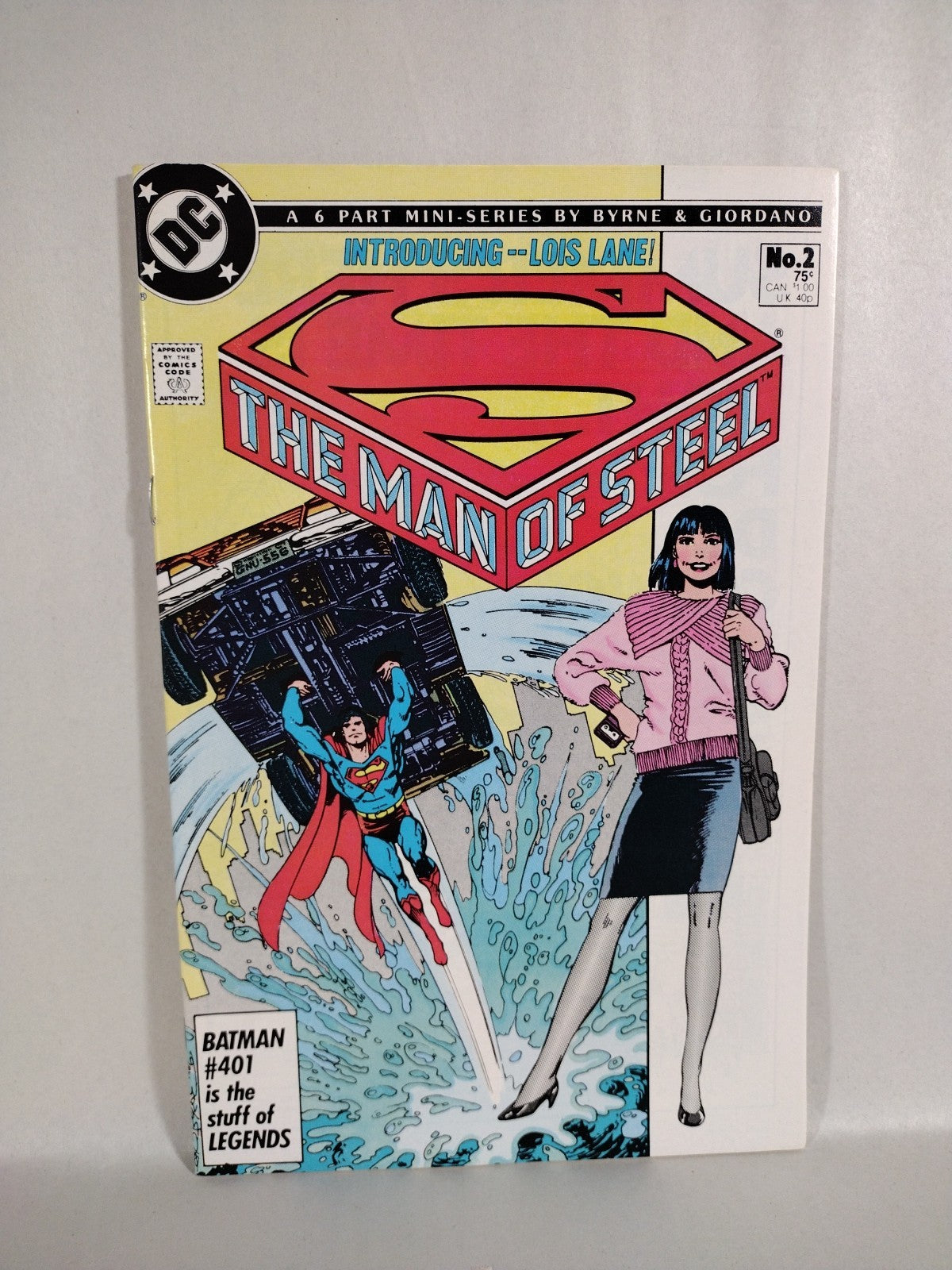 Superman Man Of Steel (1986) Complete John Bryne DC Comic Set #1-6 VF-NM