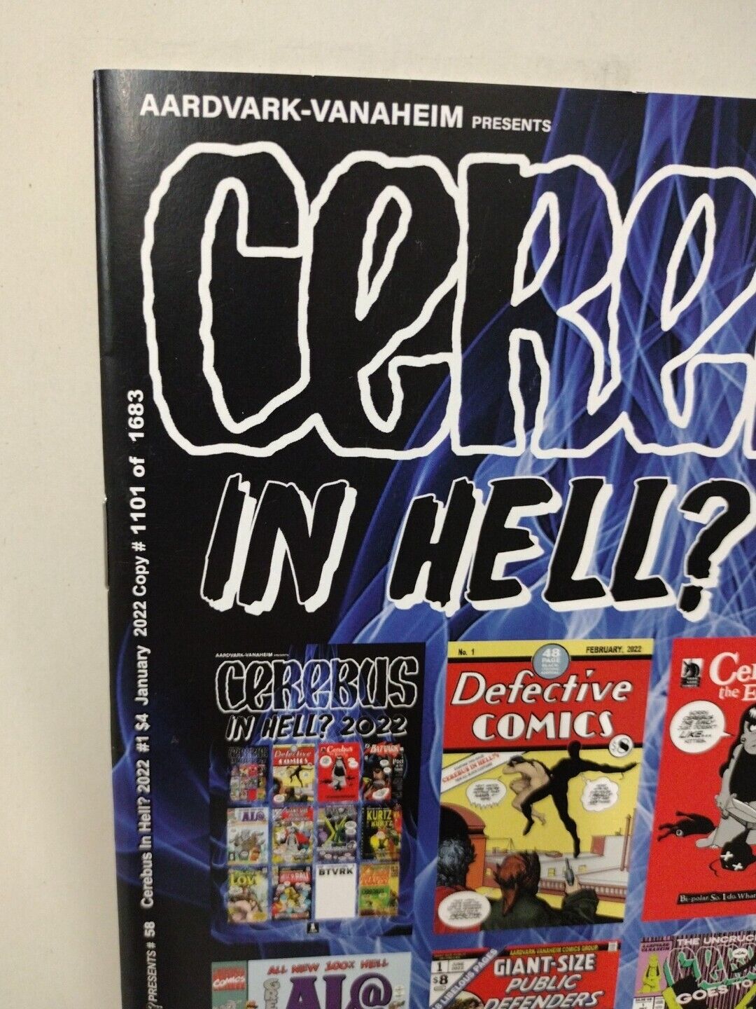 Cerebus in Hell? 2022 #1 VF/NM; Aardvark-Vanaheim | 58 LTD #'d 1101/1683 