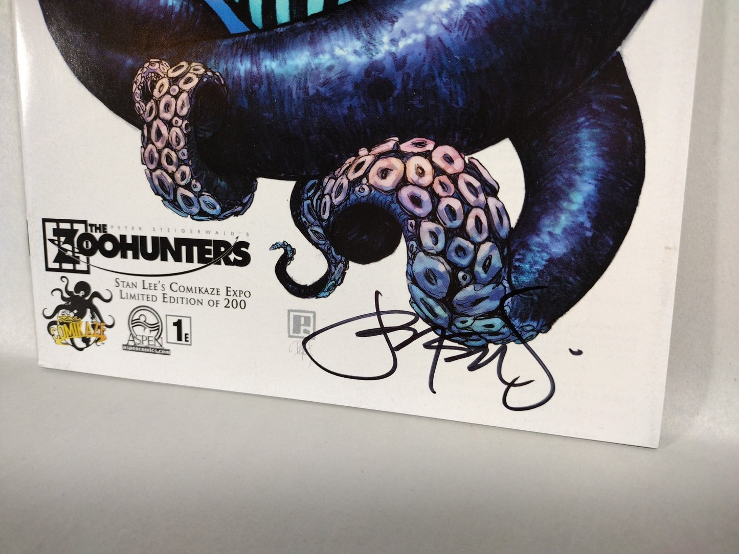 Zoo Hunters#1 (2014) Aspen Comic Signed Peter Steigerwald Variant LTD 200
