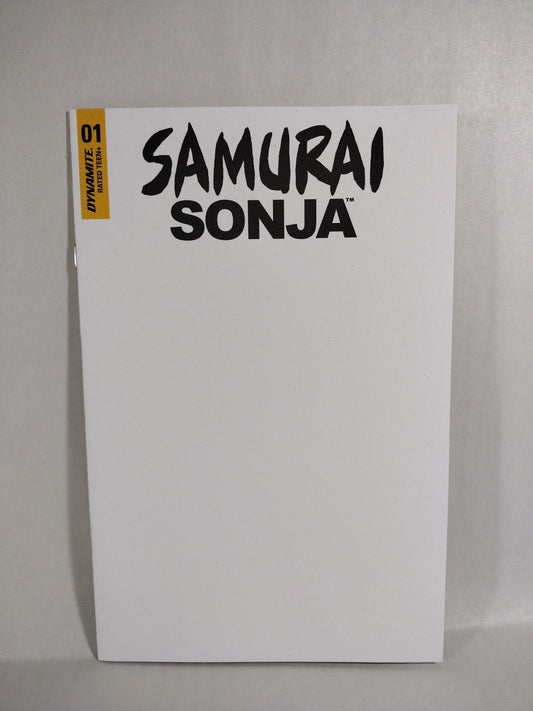 Samurai Sonja #1 (2022) Dynamite Entertainment Blank Sketch Cover Comic New NM