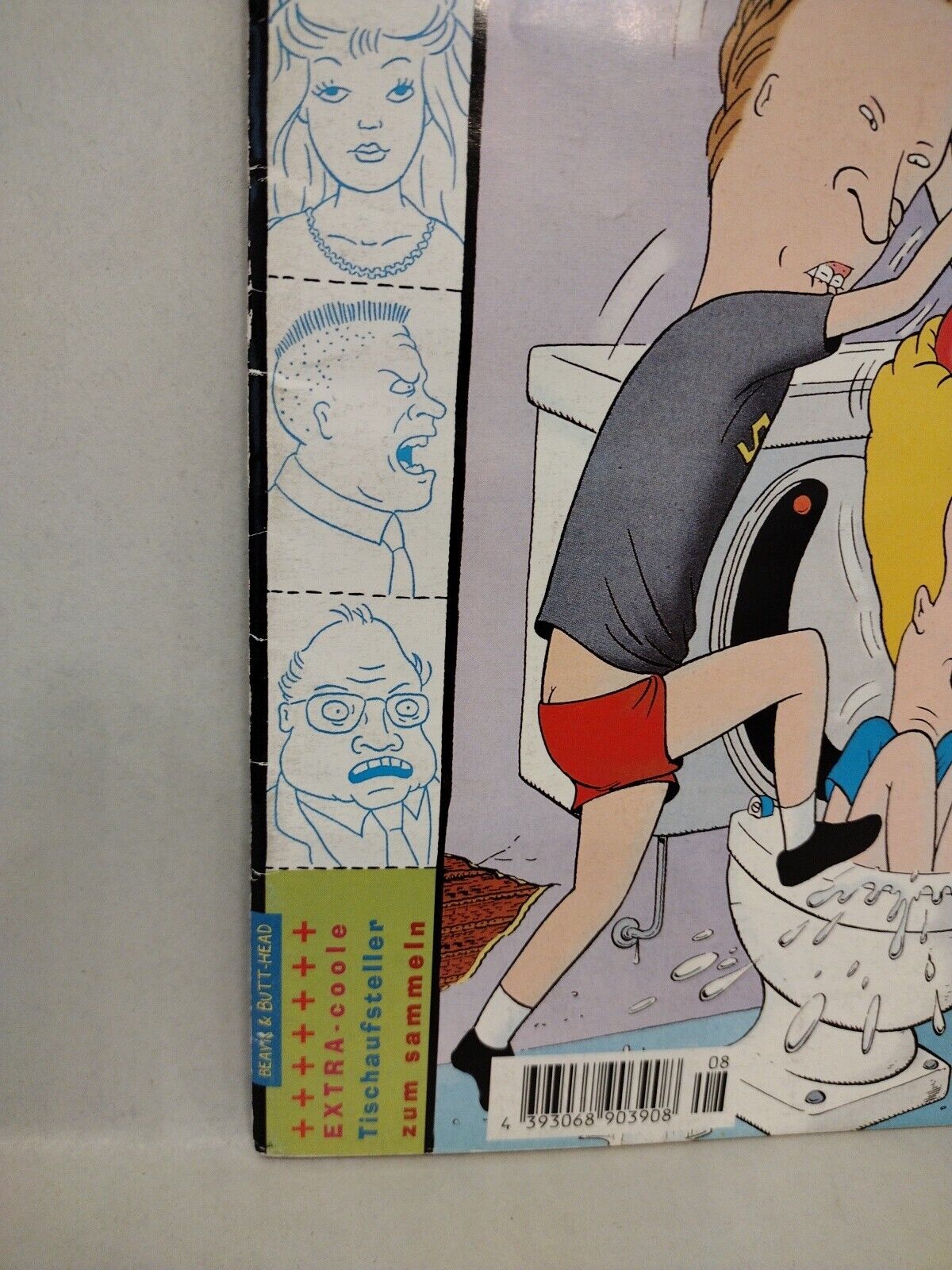 Beavis And Butt-Head (1995) Marvel German Edition #8 Comic Dino Verlag X-Factor