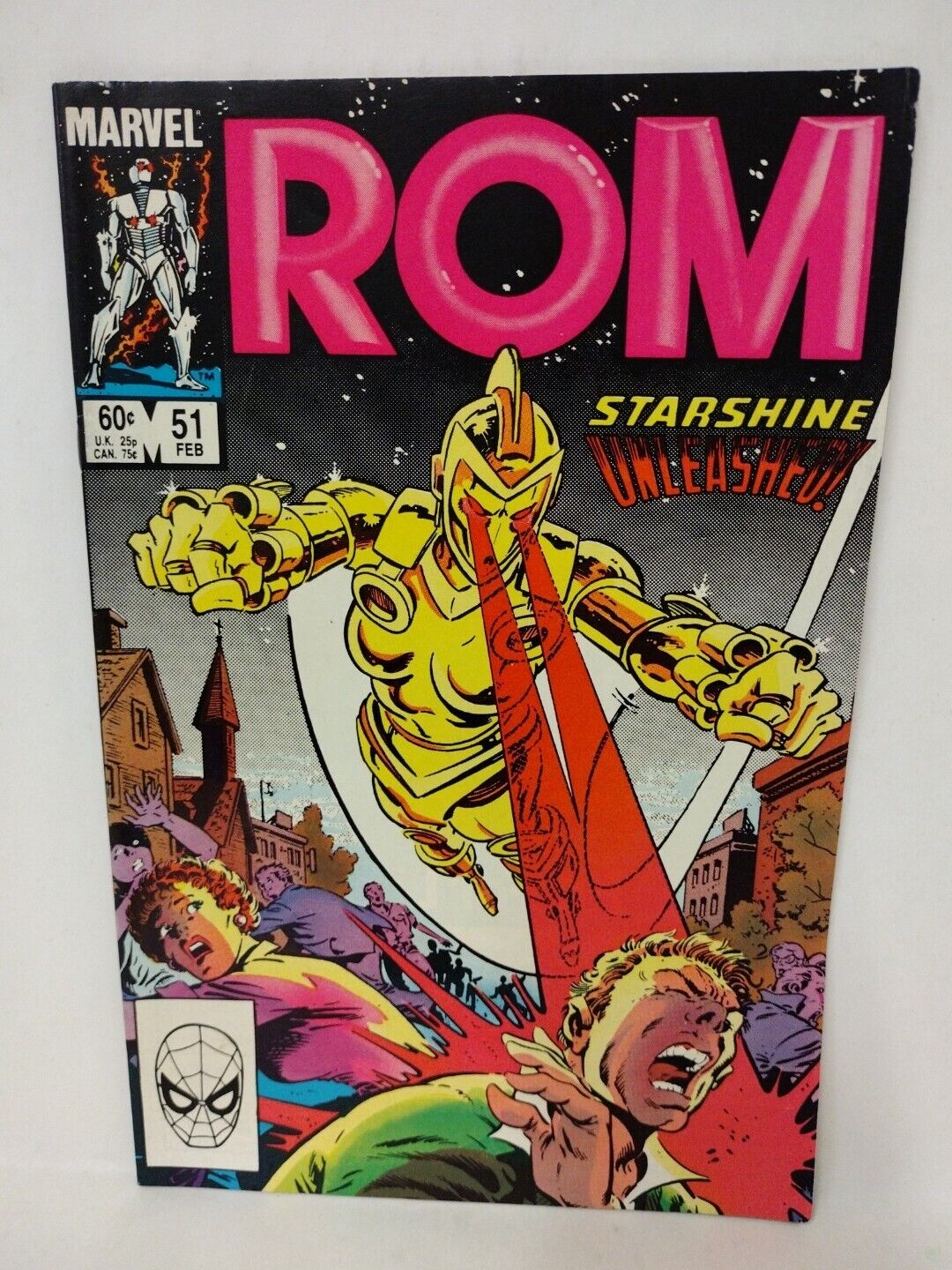 ROM (1984) Marvel Comic Lot #50 51 52 