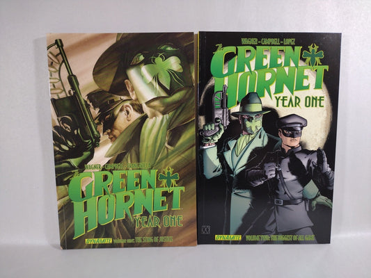 Green Hornet Year One (2010) TPB SC Set Vol 1 & 2 Dynamite Matt Wagner New 