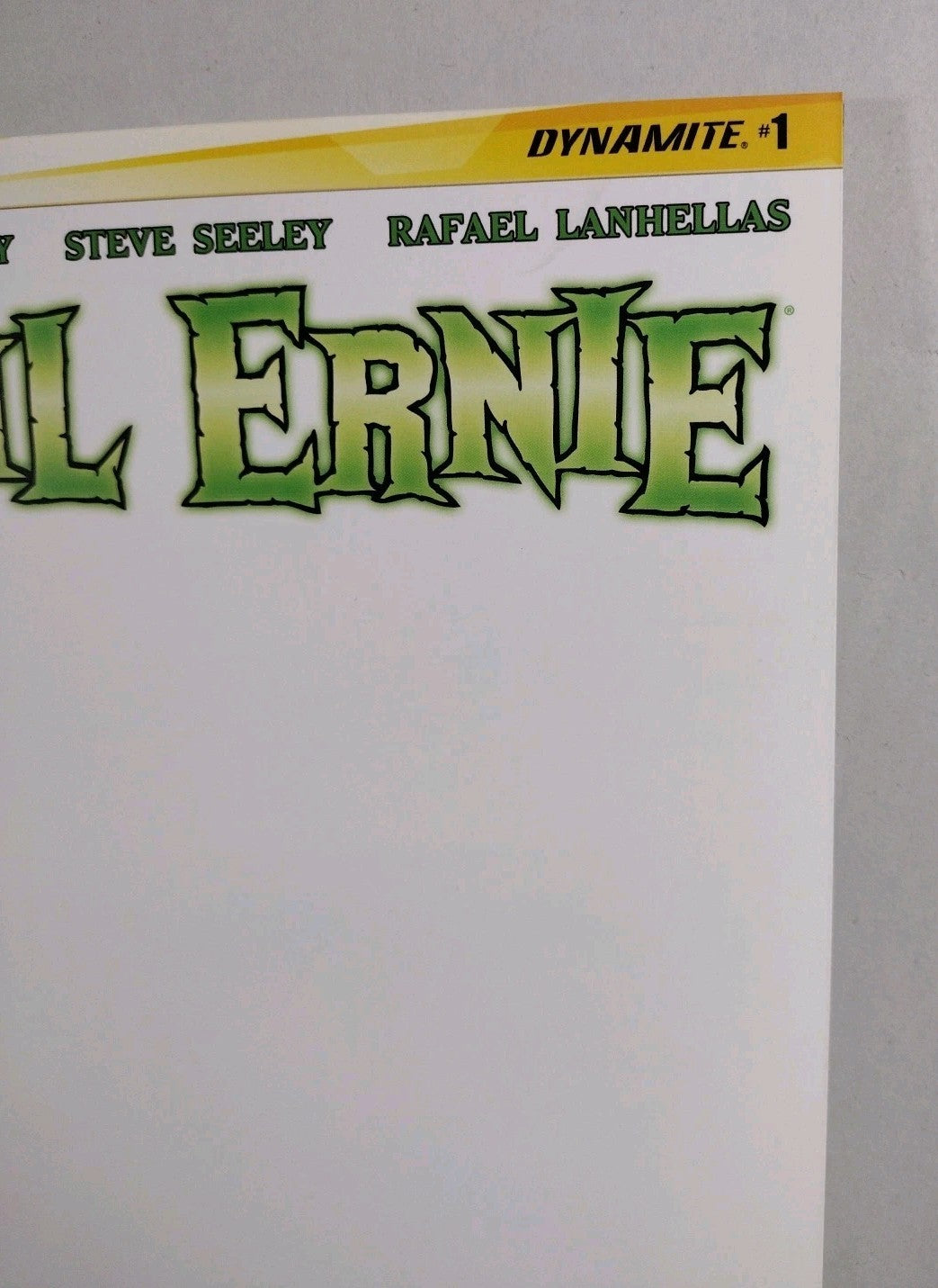 Evil Ernie #1 (2014) Dynamite Blank Sketch Cover Variant Comic New NM