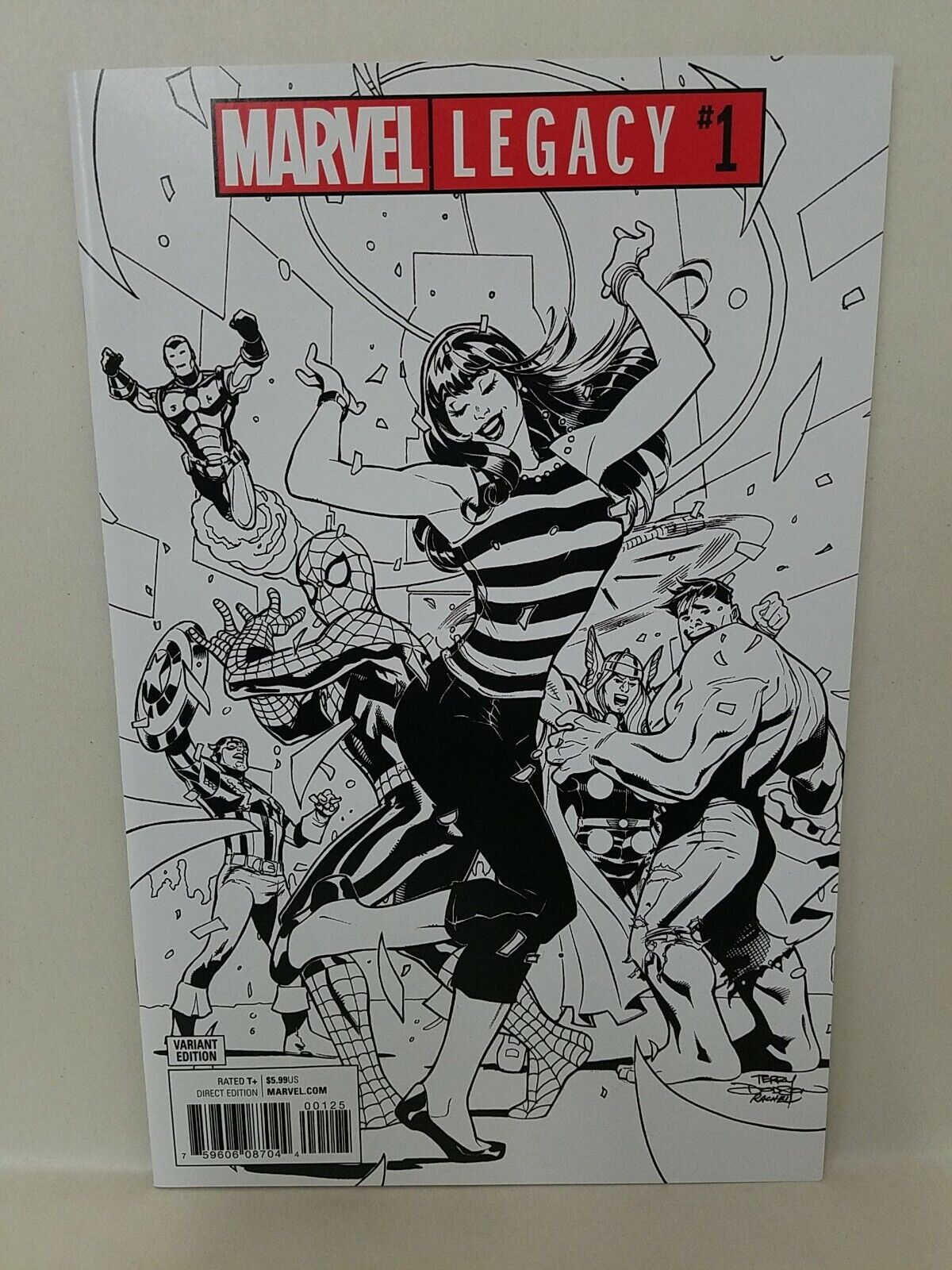 Marvel Legacy #1 (2017) Mary Jane Party Variant Set Comic Terry Dodson 