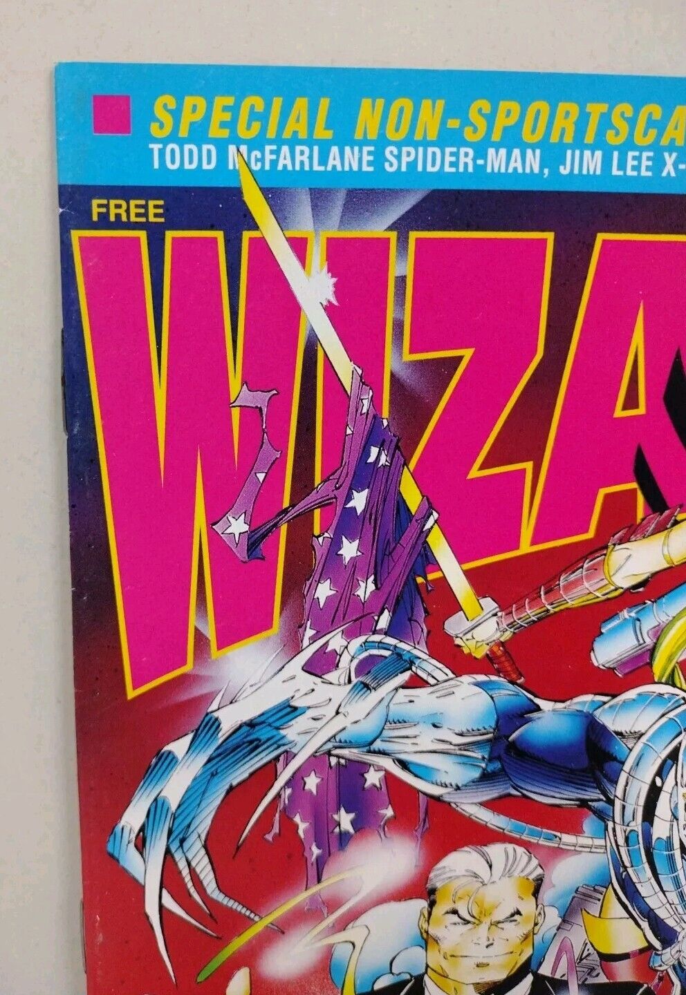 Rare Wizard Magazine (1992) Jim Lee All-Star Fanfest San Diego Padres Giveaway