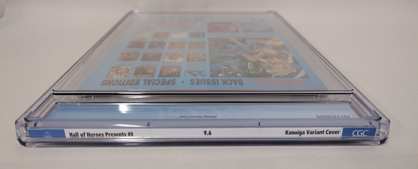 Hall Of Heroes Presents #0 (1997) Martin Variant Comic CCG 9.6 1st Salamanddroid