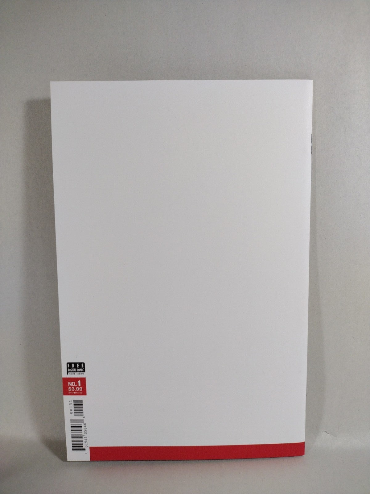 United States vs Murder Inc #1 (2018) DC Jinxworld Blank Sketch Cover Comic NM