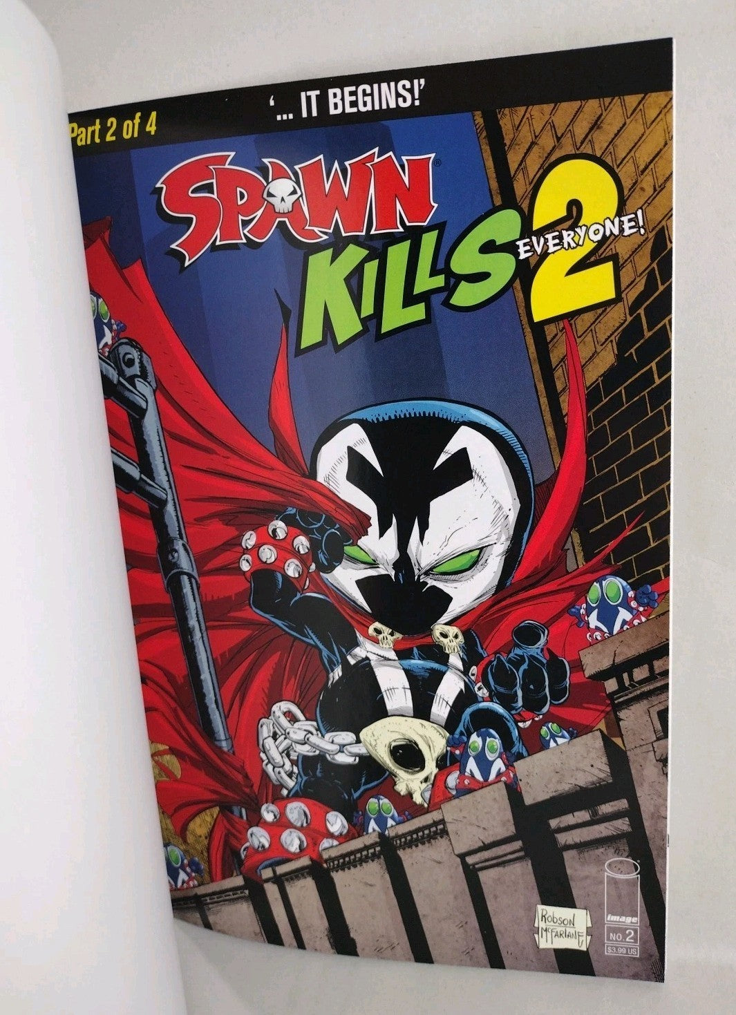 Spawn Kills Everyone #2 (2019) Image Comic Blank Sketch Variant Cover New NM