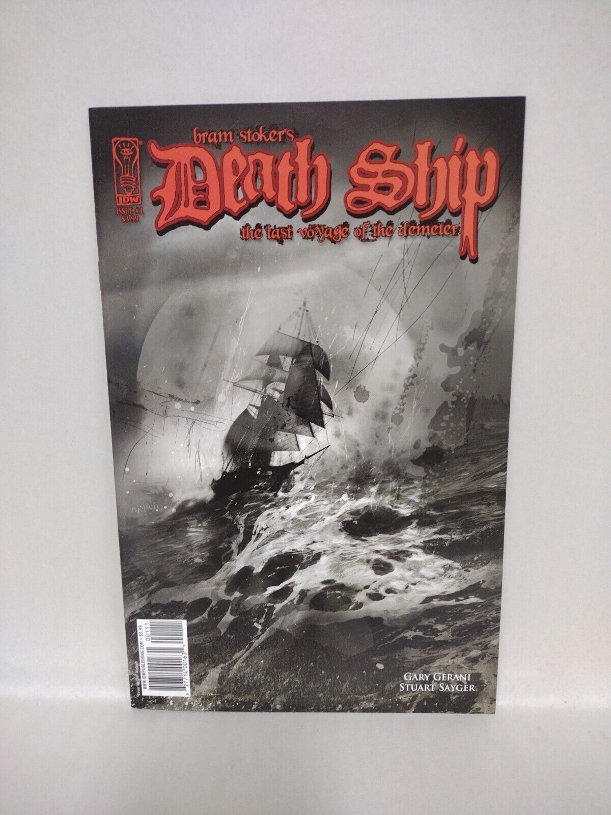 Bram Stoker’s Death Ship The Last Voyage Of The Demeter (2010) IDW Comic Set 1-4